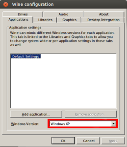 Change the windows version to "Windows XP".